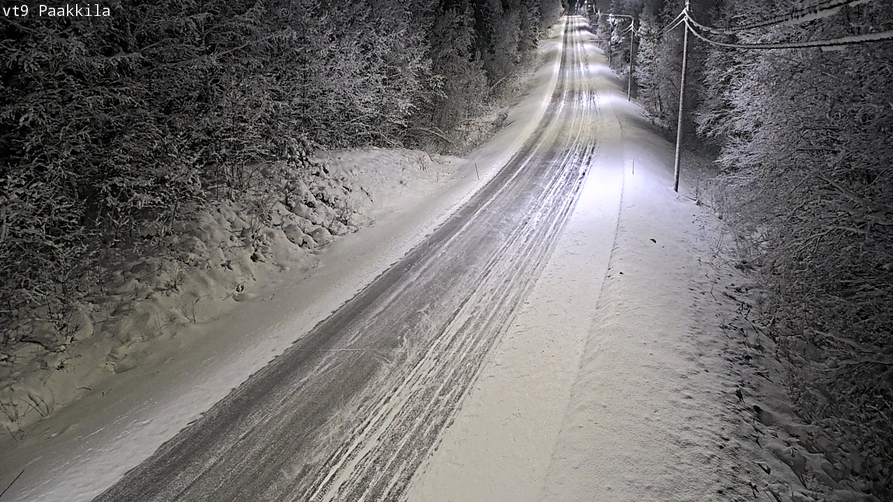 Kelikamerat Kuva Tie 9 Tuusniemi, Paakkila, Tuusniemi, Pohjois-Savo