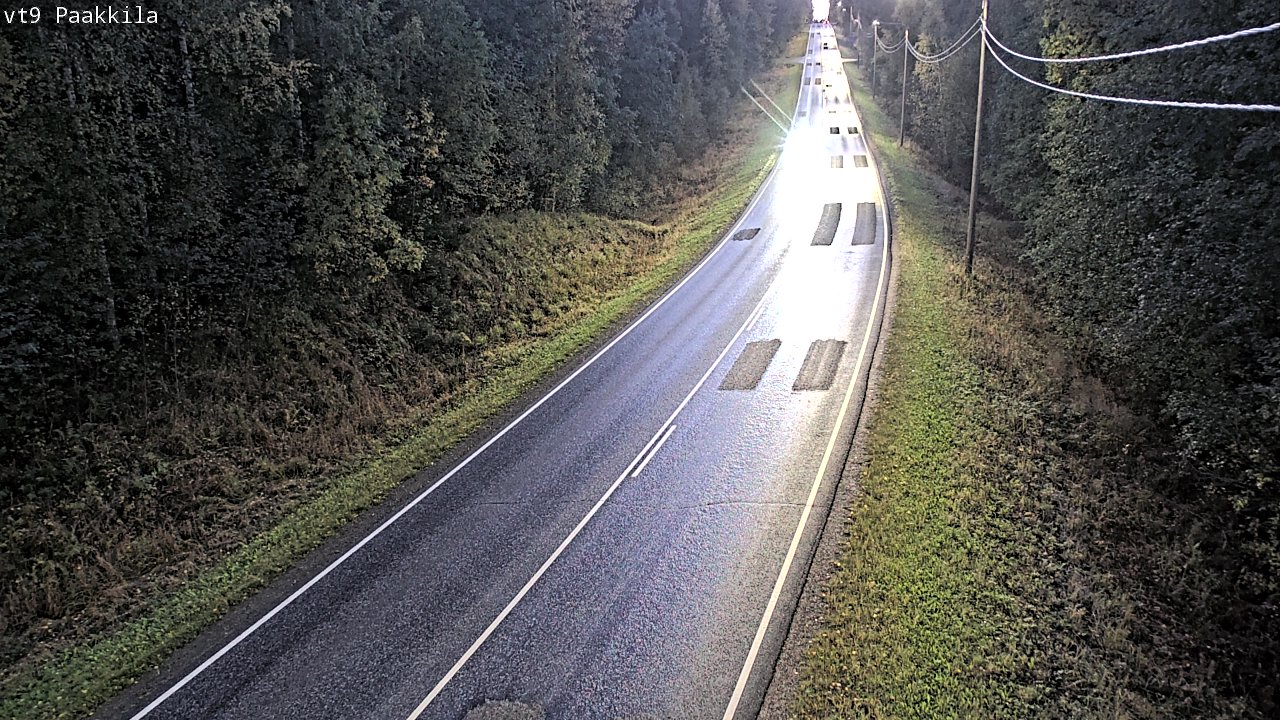 Kelikamerat Kuva Tie 9 Tuusniemi, Paakkila, Tuusniemi, Pohjois-Savo