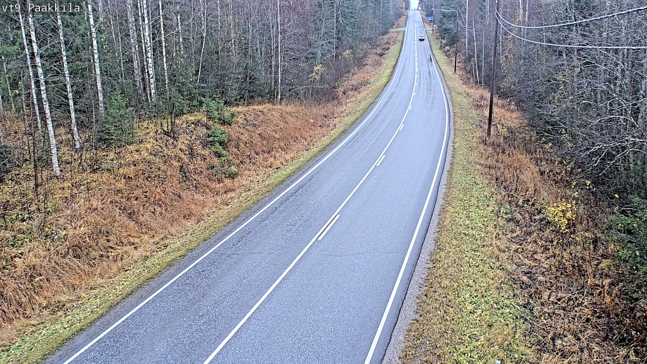 Kelikamerat Kuva Tie 9 Tuusniemi, Paakkila, Tuusniemi, Pohjois-Savo