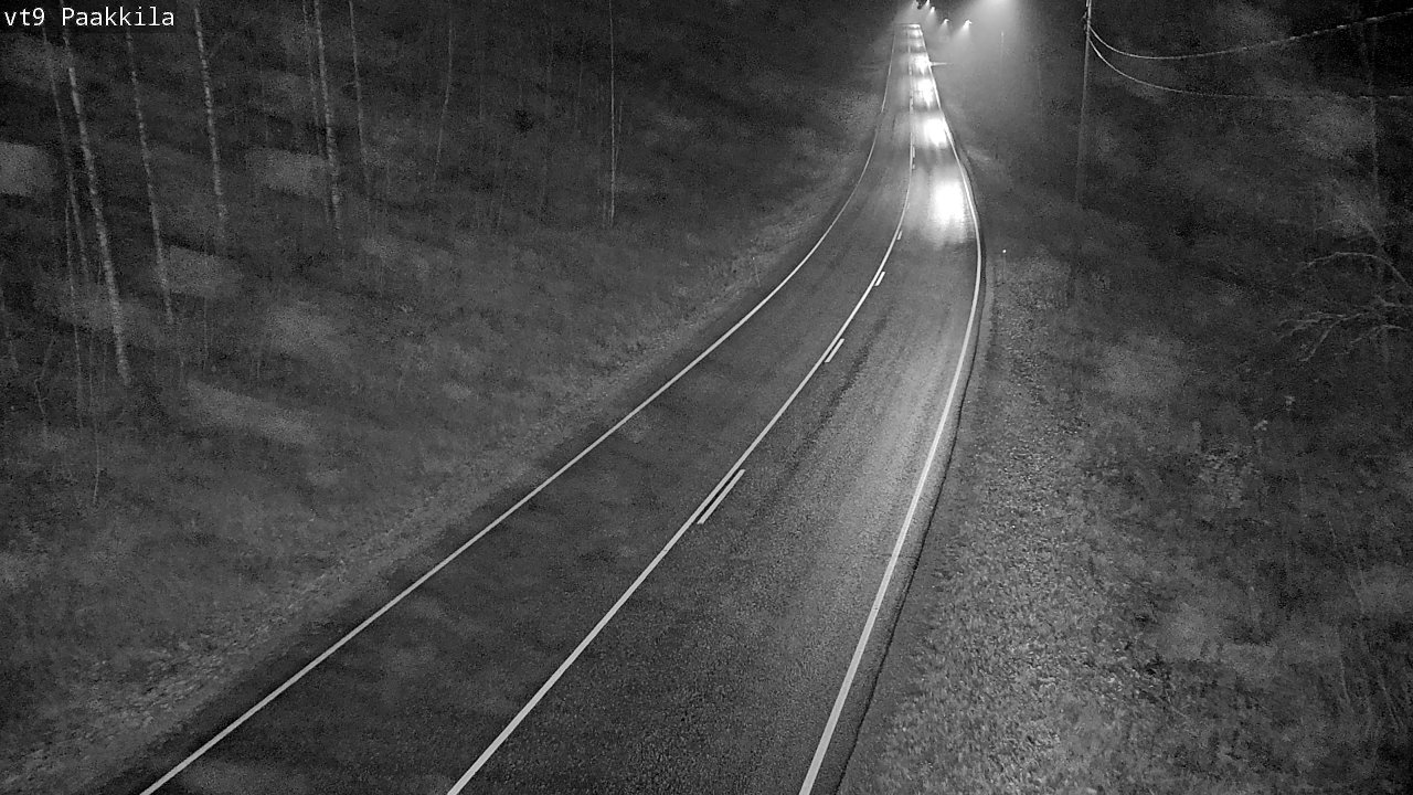 Kelikamerat Kuva Tie 9 Tuusniemi, Paakkila, Tuusniemi, Pohjois-Savo