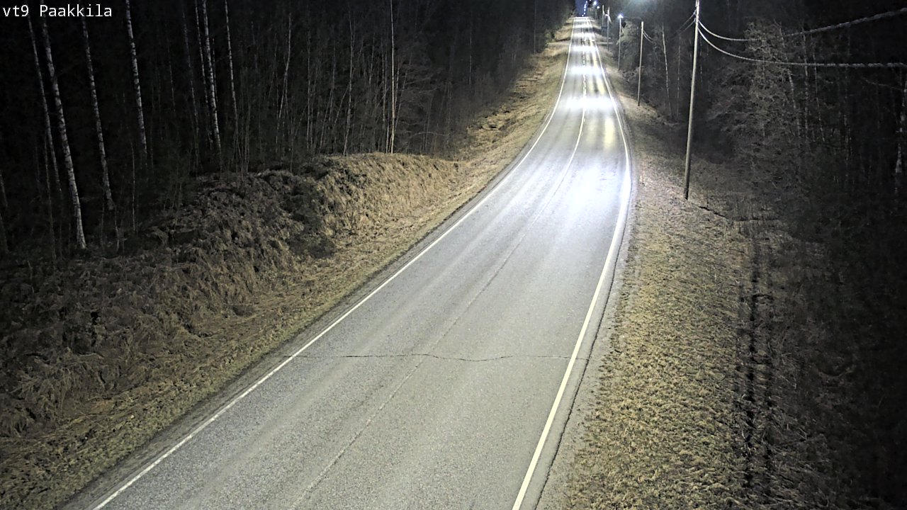 Kelikamerat Kuva Tie 9 Tuusniemi, Paakkila, Tuusniemi, Pohjois-Savo