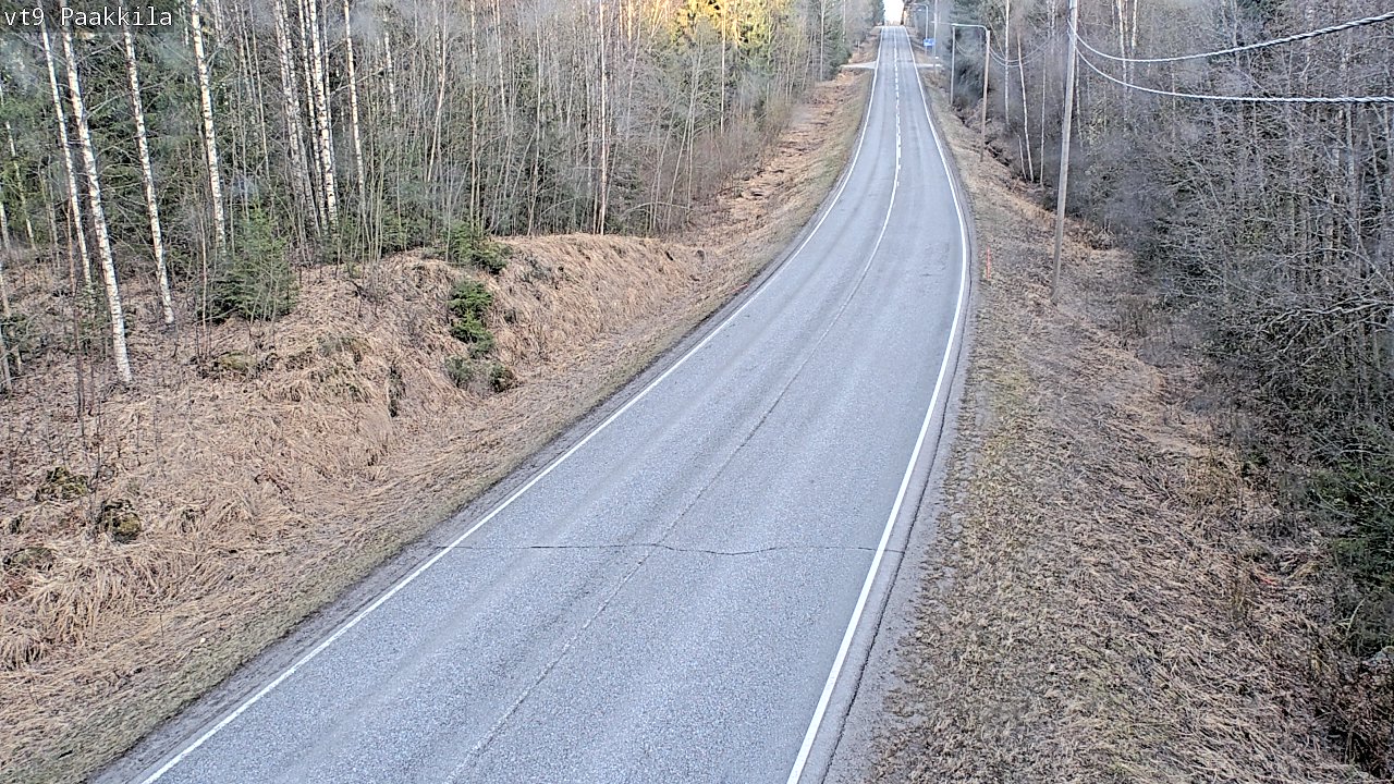 Weather Camera Image Road 9 Tuusniemi, Paakkila, Tuusniemi, Pohjois-Savo
