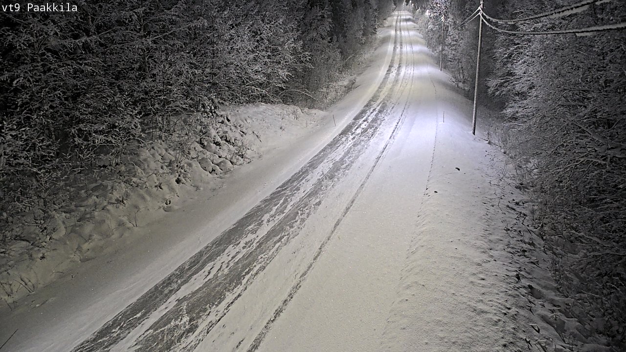 Kelikamerat Kuva Tie 9 Tuusniemi, Paakkila, Tuusniemi, Pohjois-Savo