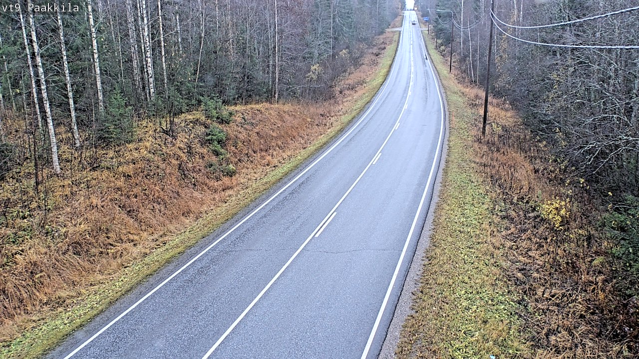 Kelikamerat Kuva Tie 9 Tuusniemi, Paakkila, Tuusniemi, Pohjois-Savo