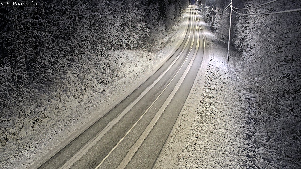 Kelikamerat Kuva Tie 9 Tuusniemi, Paakkila, Tuusniemi, Pohjois-Savo