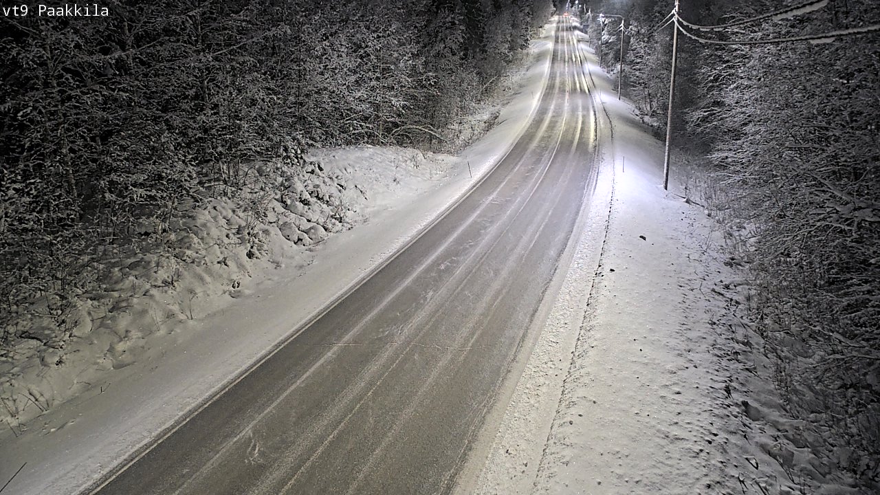 Kelikamerat Kuva Tie 9 Tuusniemi, Paakkila, Tuusniemi, Pohjois-Savo