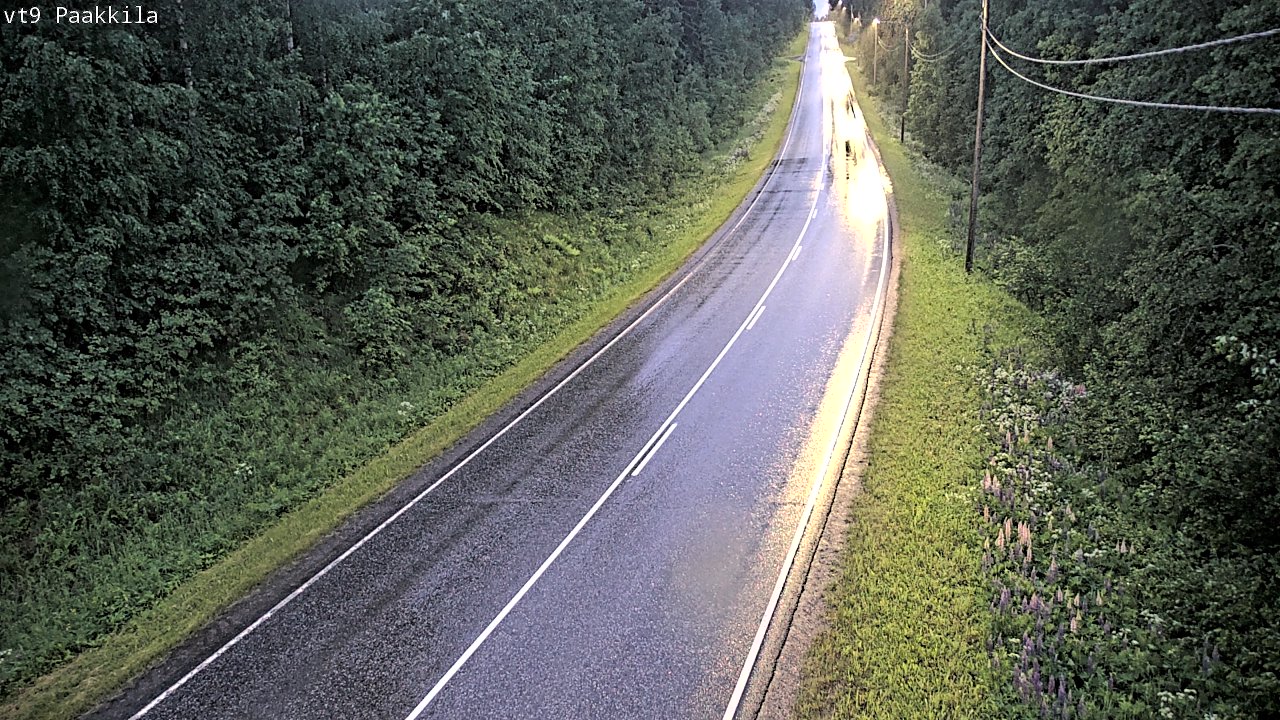 Weather Camera Image Road 9 Tuusniemi, Paakkila, Tuusniemi, Pohjois-Savo