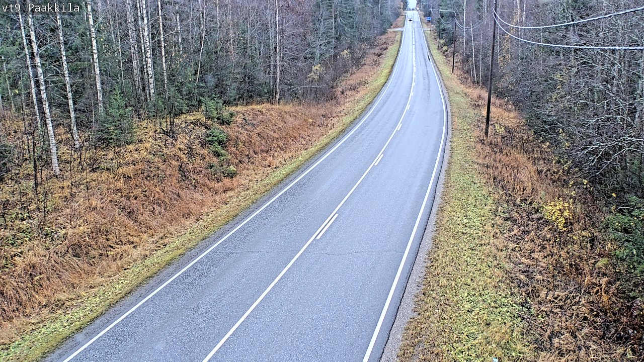 Kelikamerat Kuva Tie 9 Tuusniemi, Paakkila, Tuusniemi, Pohjois-Savo