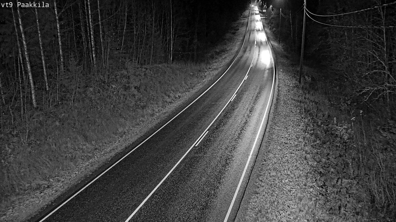 Kelikamerat Kuva Tie 9 Tuusniemi, Paakkila, Tuusniemi, Pohjois-Savo