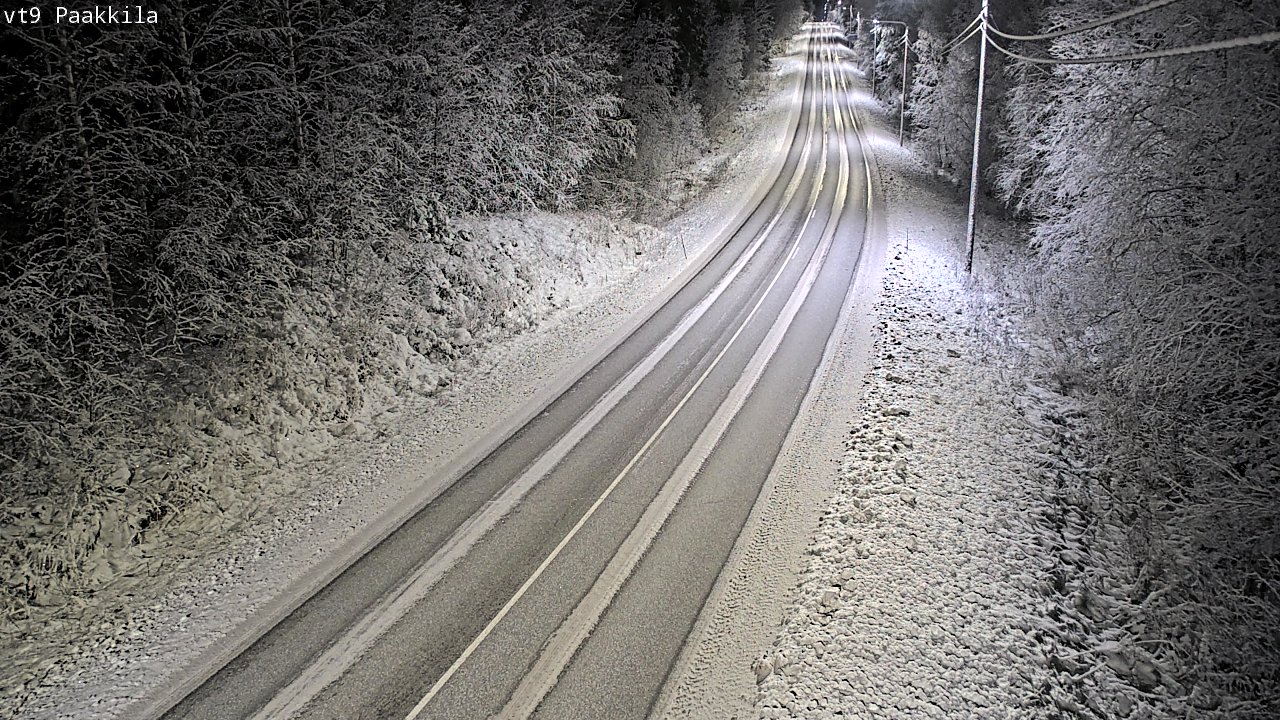 Kelikamerat Kuva Tie 9 Tuusniemi, Paakkila, Tuusniemi, Pohjois-Savo