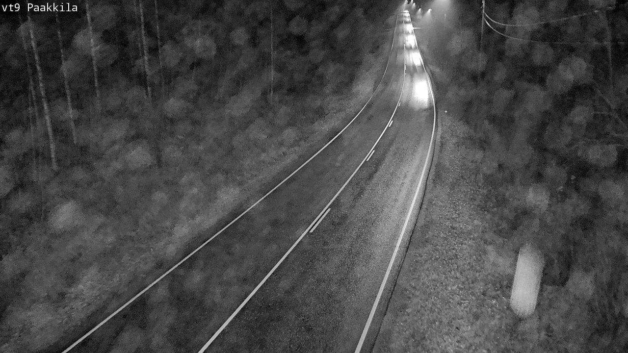 Kelikamerat Kuva Tie 9 Tuusniemi, Paakkila, Tuusniemi, Pohjois-Savo