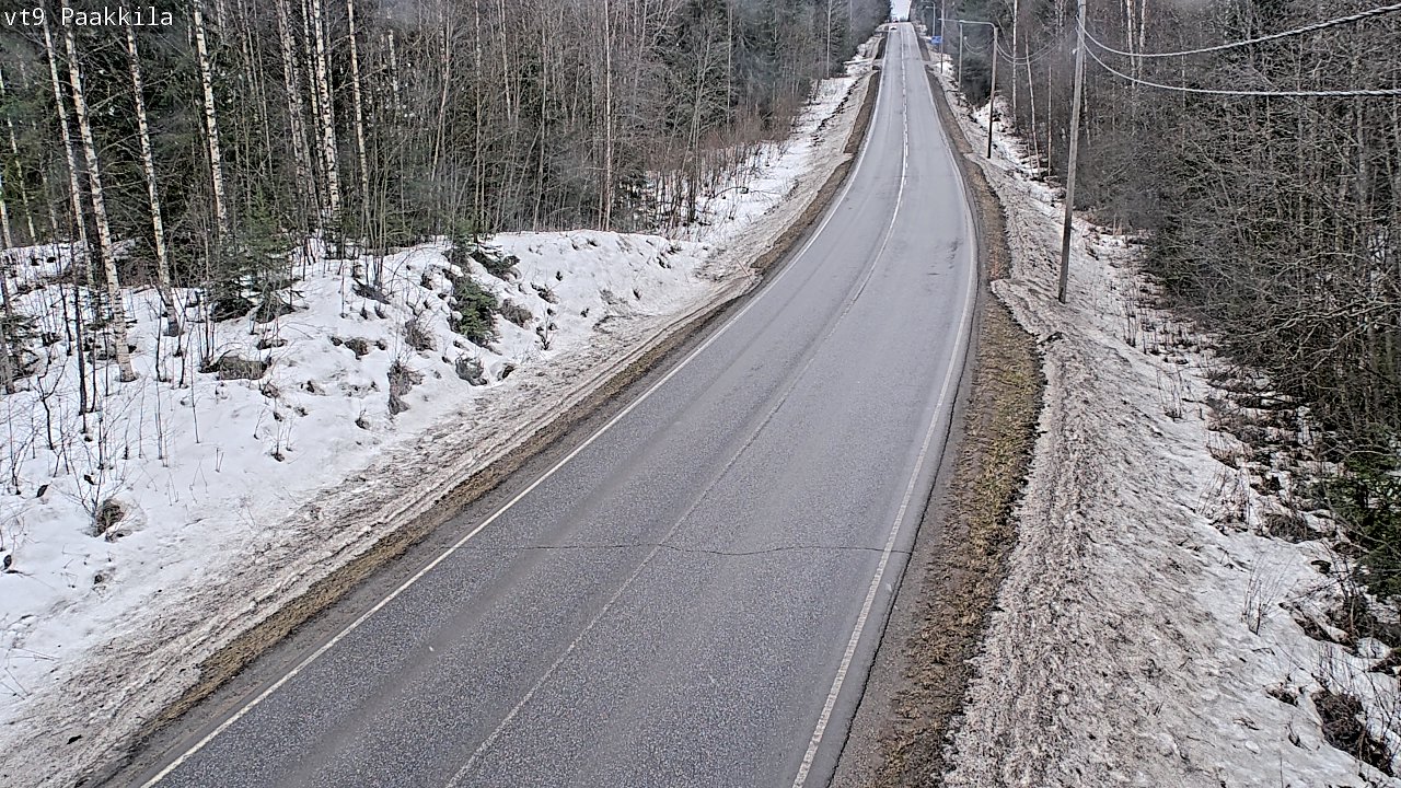 Kelikamerat Kuva Tie 9 Tuusniemi, Paakkila, Tuusniemi, Pohjois-Savo