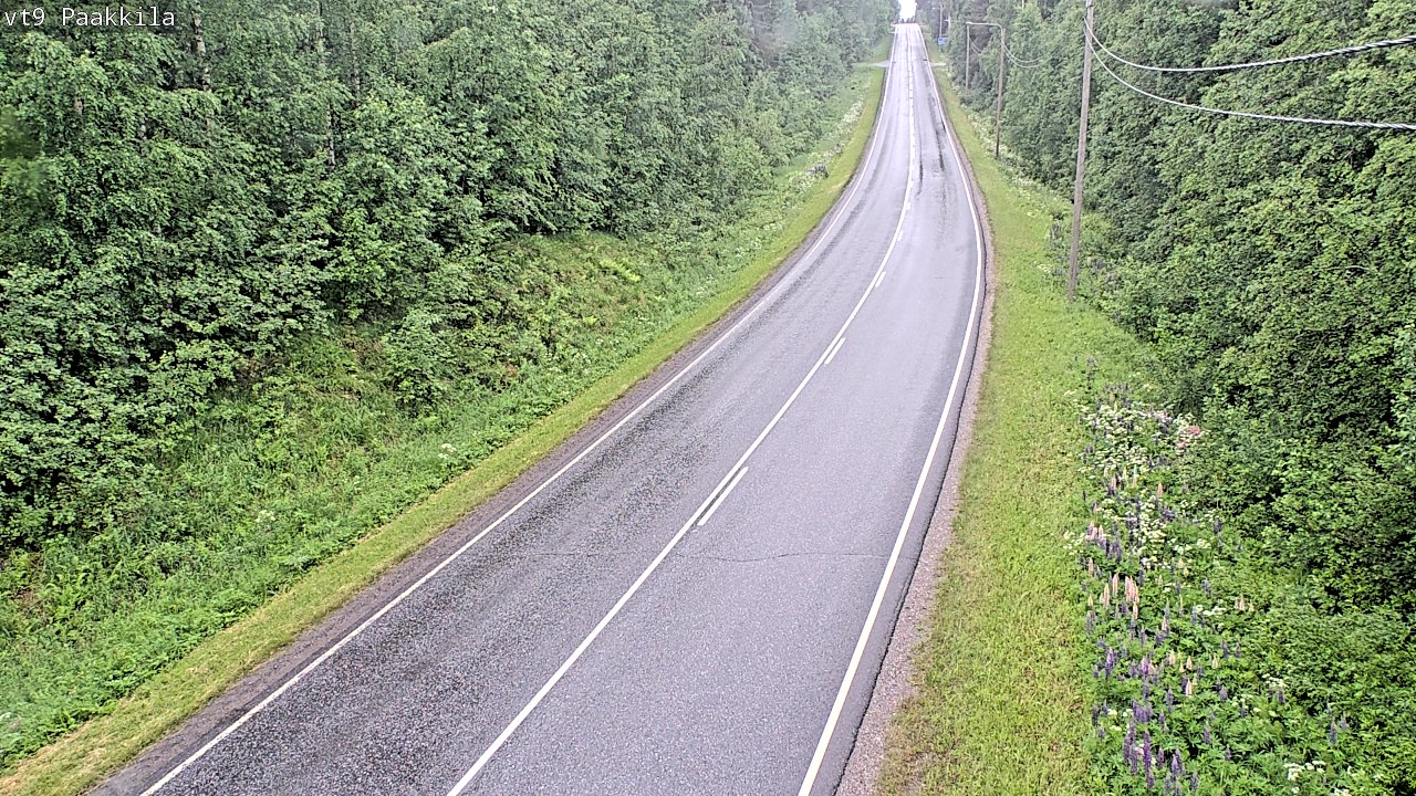 Weather Camera Image Road 9 Tuusniemi, Paakkila, Tuusniemi, Pohjois-Savo