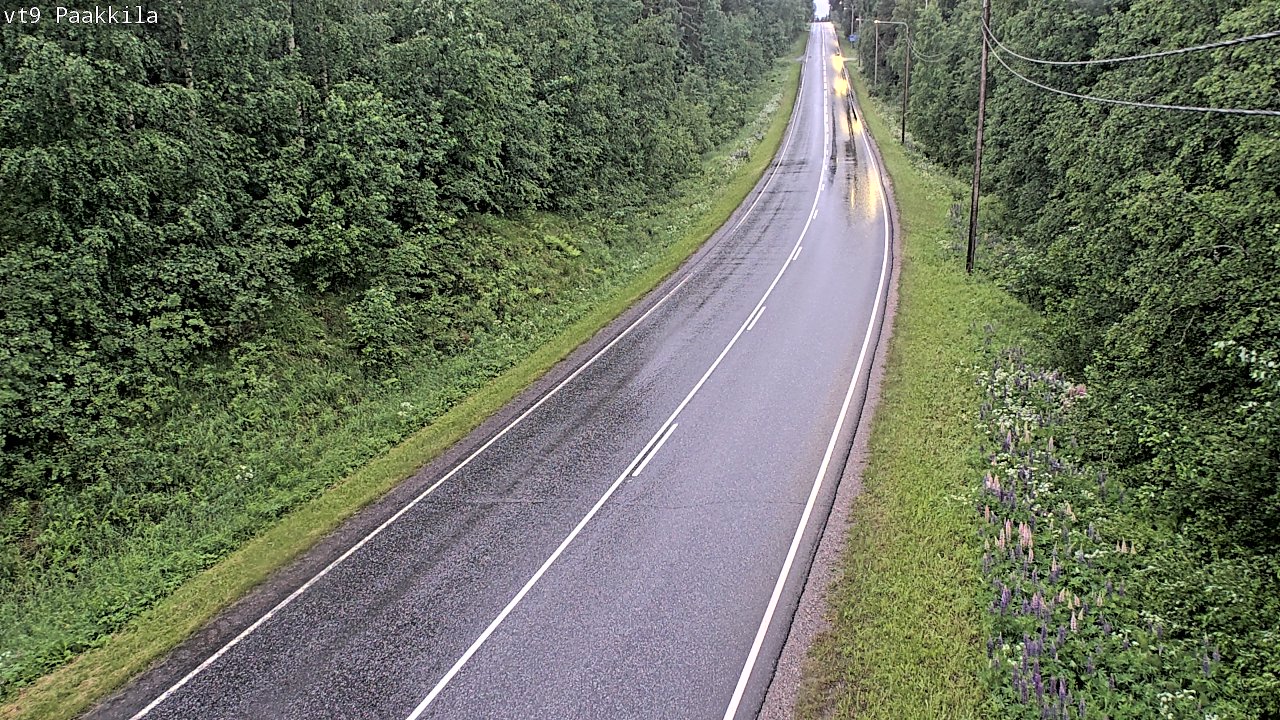 Weather Camera Image Road 9 Tuusniemi, Paakkila, Tuusniemi, Pohjois-Savo