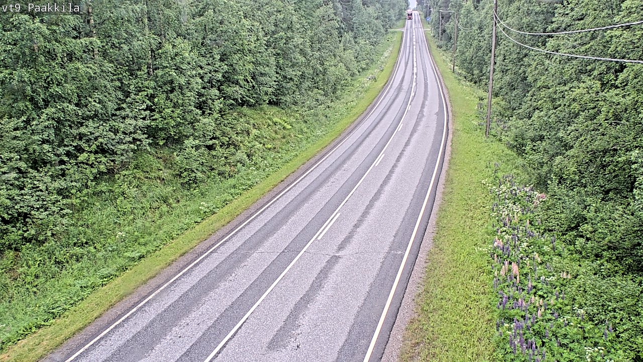Weather Camera Image Väg 9 Tuusniemi, Paakkila, Tuusniemi, Pohjois-Savo