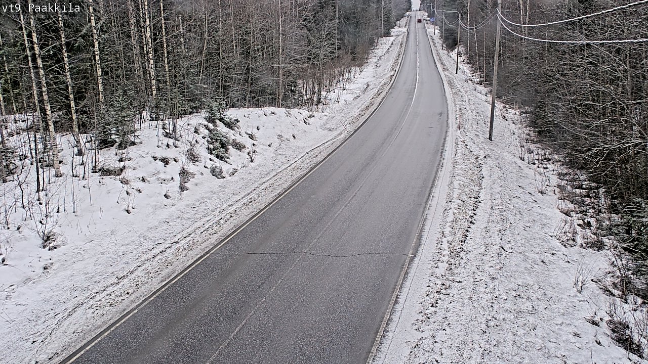 Kelikamerat Kuva Tie 9 Tuusniemi, Paakkila, Tuusniemi, Pohjois-Savo