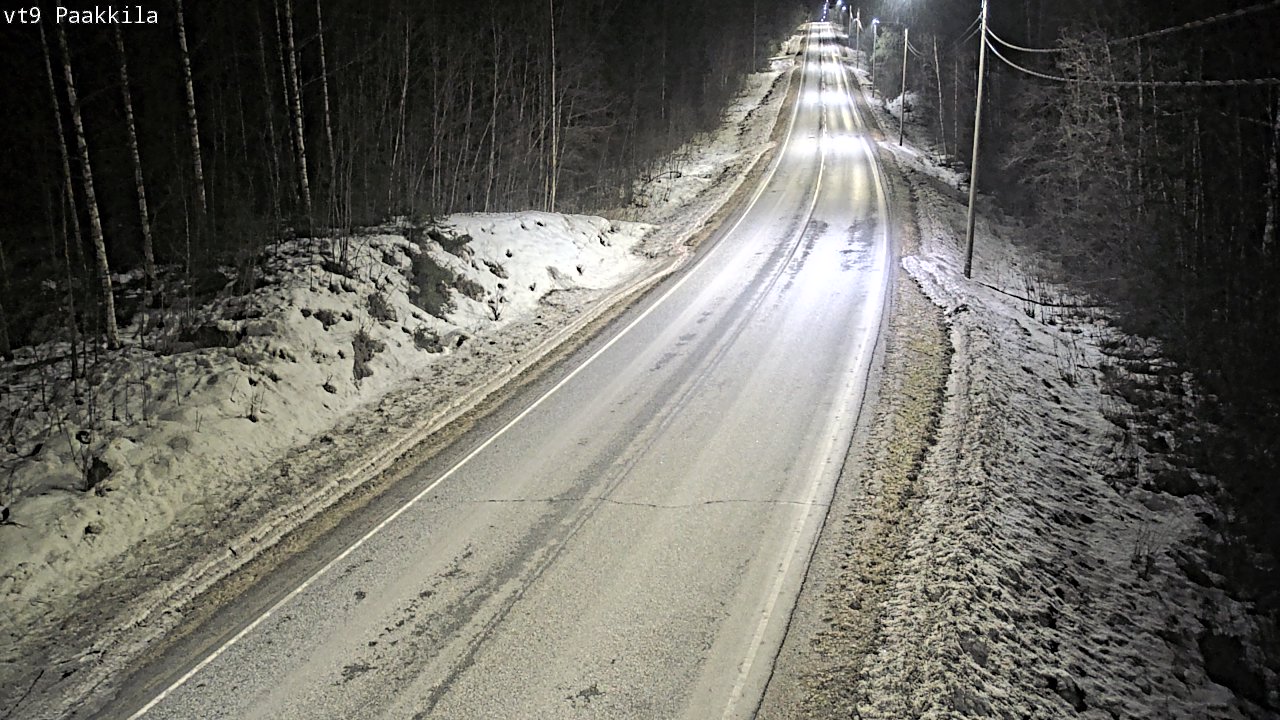 Kelikamerat Kuva Tie 9 Tuusniemi, Paakkila, Tuusniemi, Pohjois-Savo