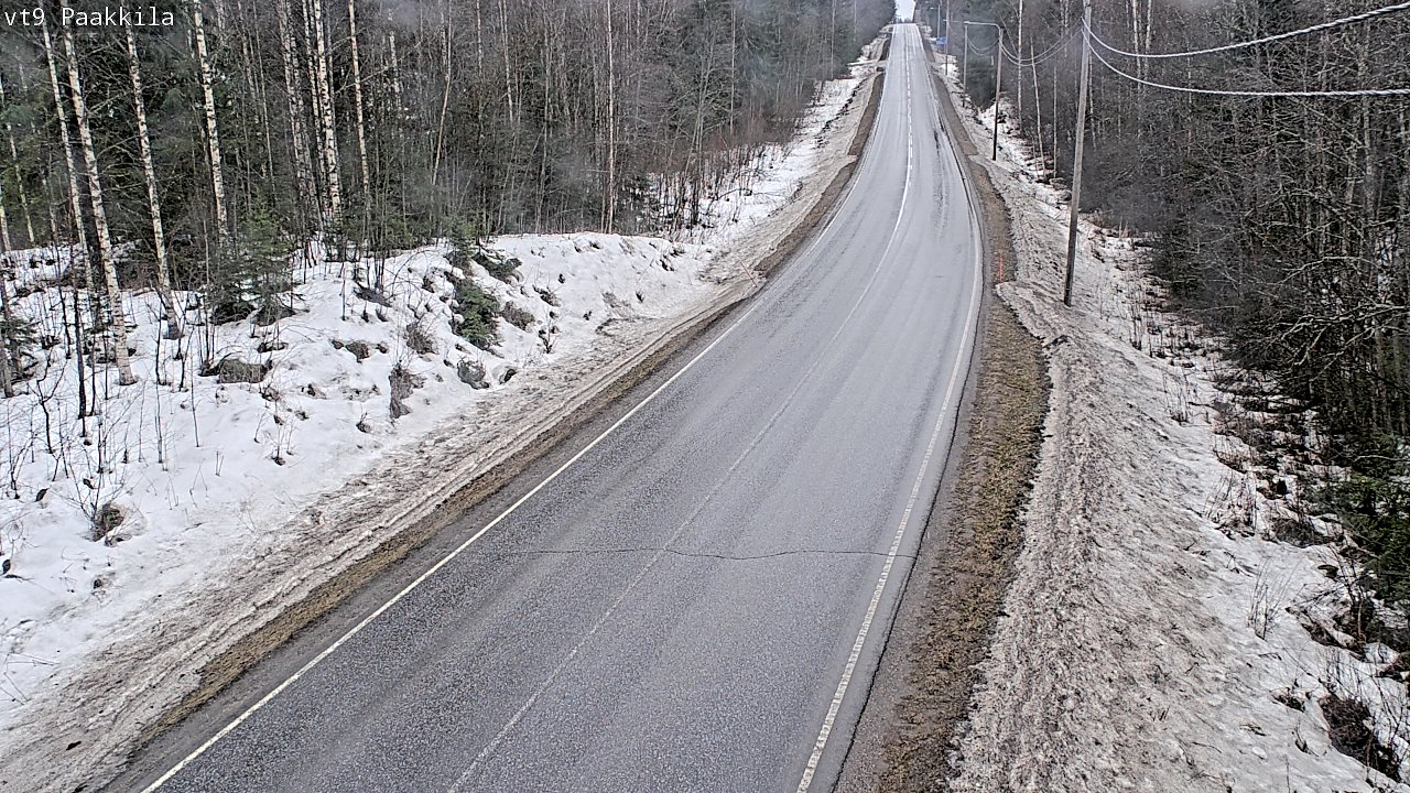 Weather Camera Image Road 9 Tuusniemi, Paakkila, Tuusniemi, Pohjois-Savo