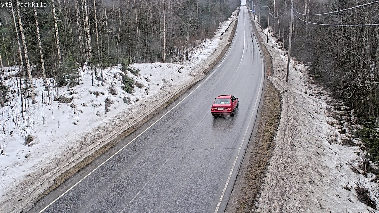 Weather Camera Image Road 9 Tuusniemi, Paakkila, Tuusniemi, Pohjois-Savo