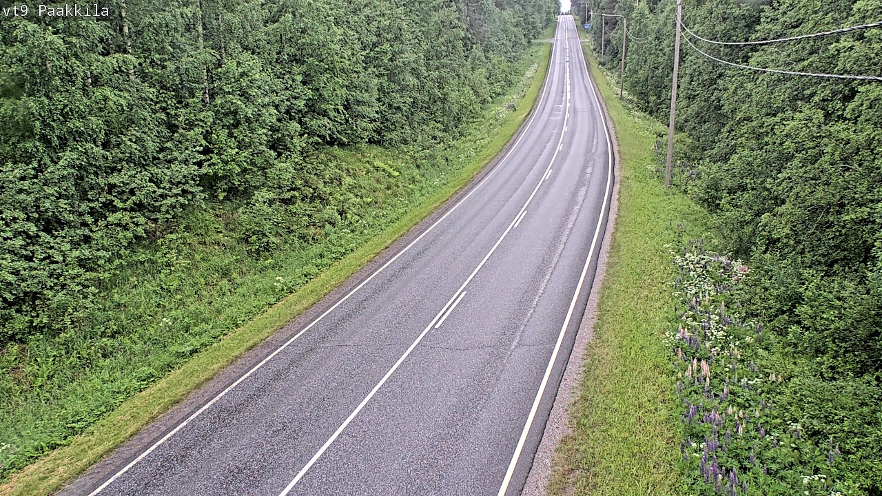 Weather Camera Image Road 9 Tuusniemi, Paakkila, Tuusniemi, Pohjois-Savo