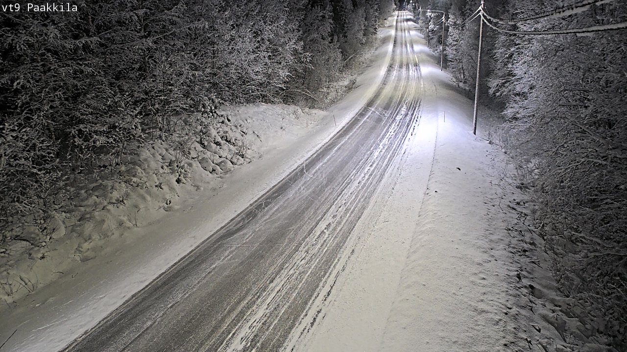 Kelikamerat Kuva Tie 9 Tuusniemi, Paakkila, Tuusniemi, Pohjois-Savo