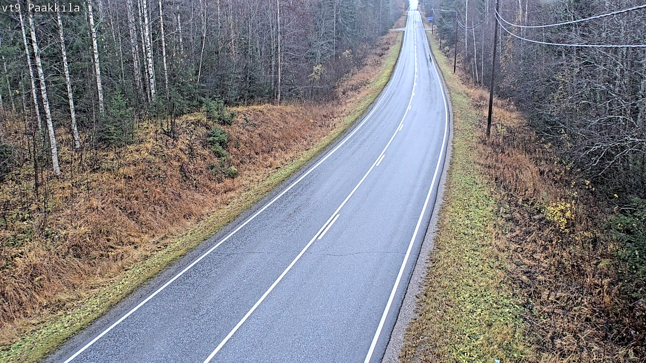 Kelikamerat Kuva Tie 9 Tuusniemi, Paakkila, Tuusniemi, Pohjois-Savo