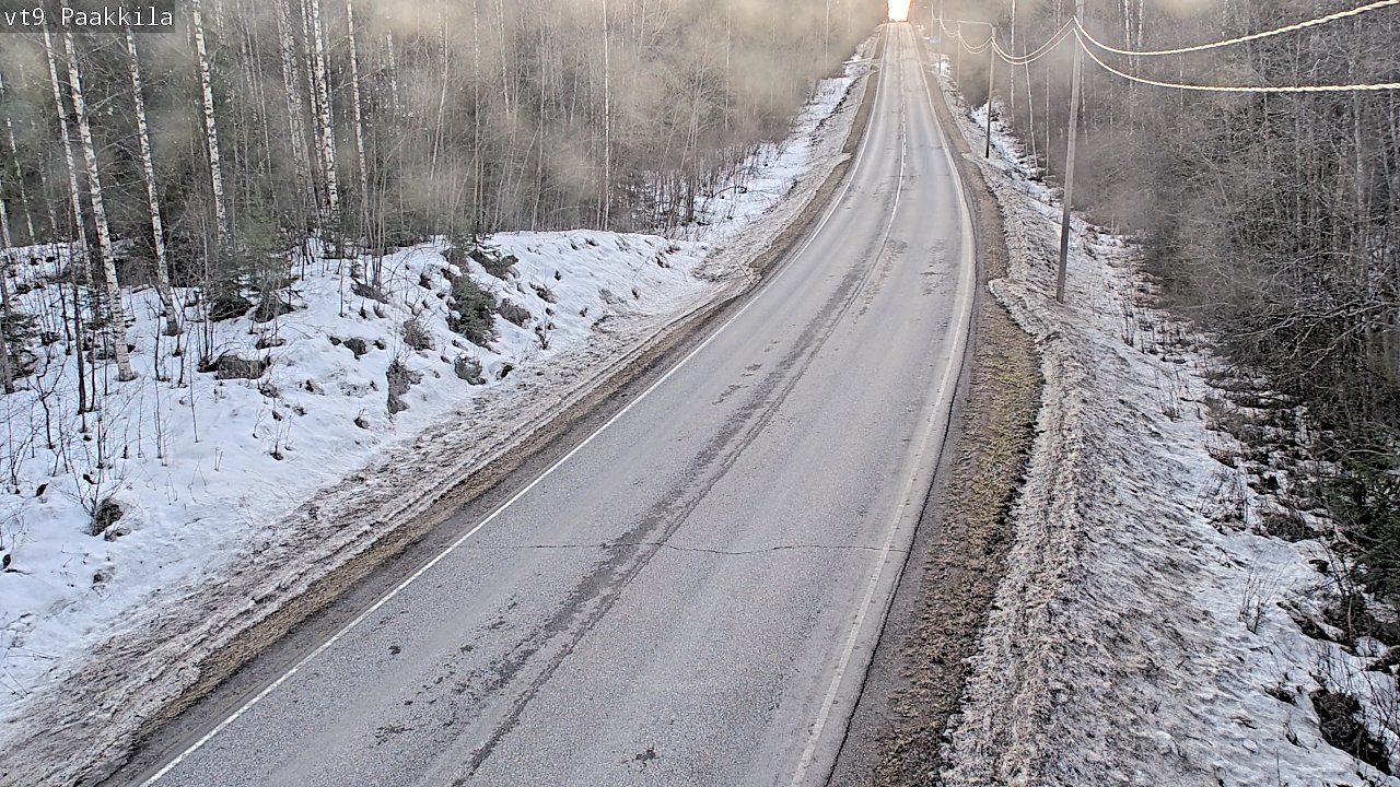 Kelikamerat Kuva Tie 9 Tuusniemi, Paakkila, Tuusniemi, Pohjois-Savo