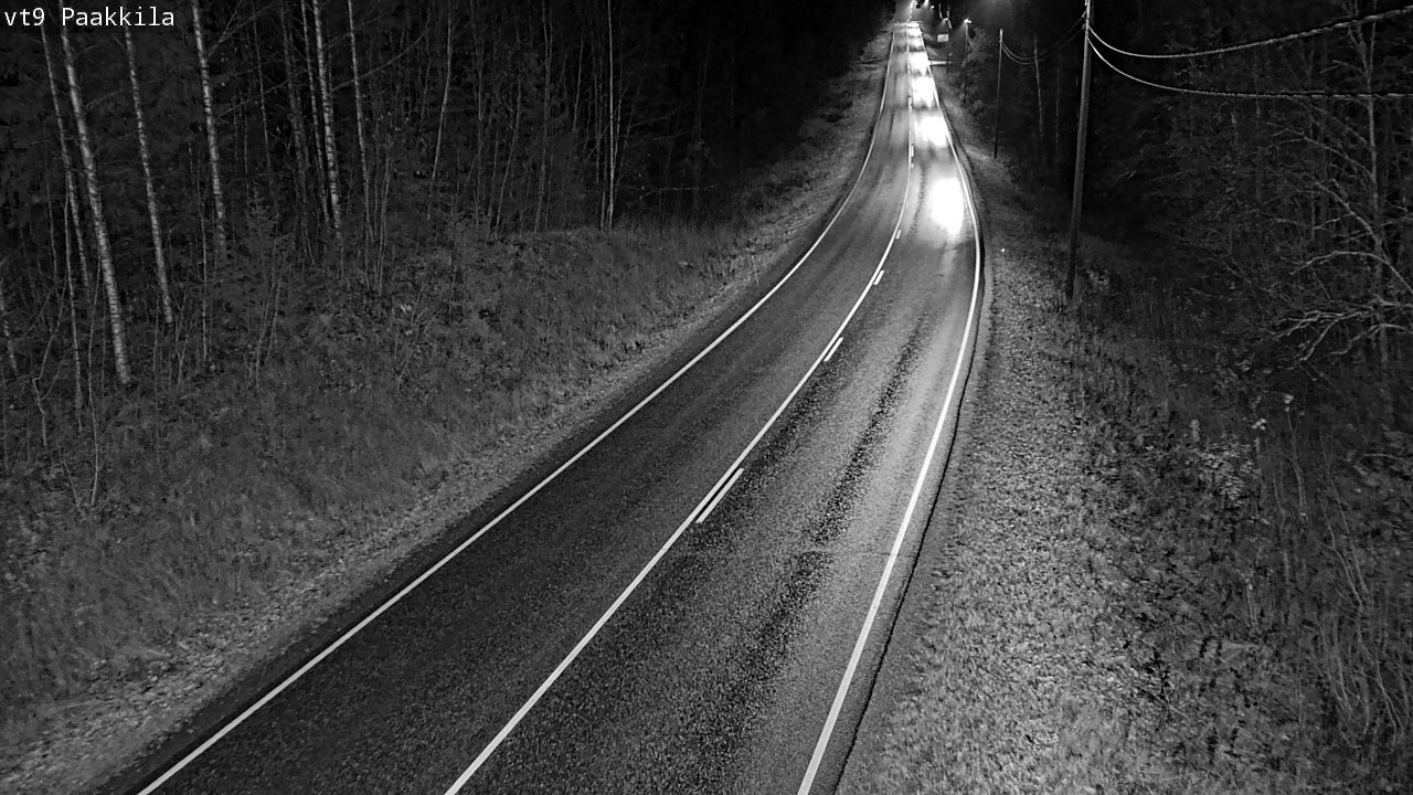 Kelikamerat Kuva Tie 9 Tuusniemi, Paakkila, Tuusniemi, Pohjois-Savo