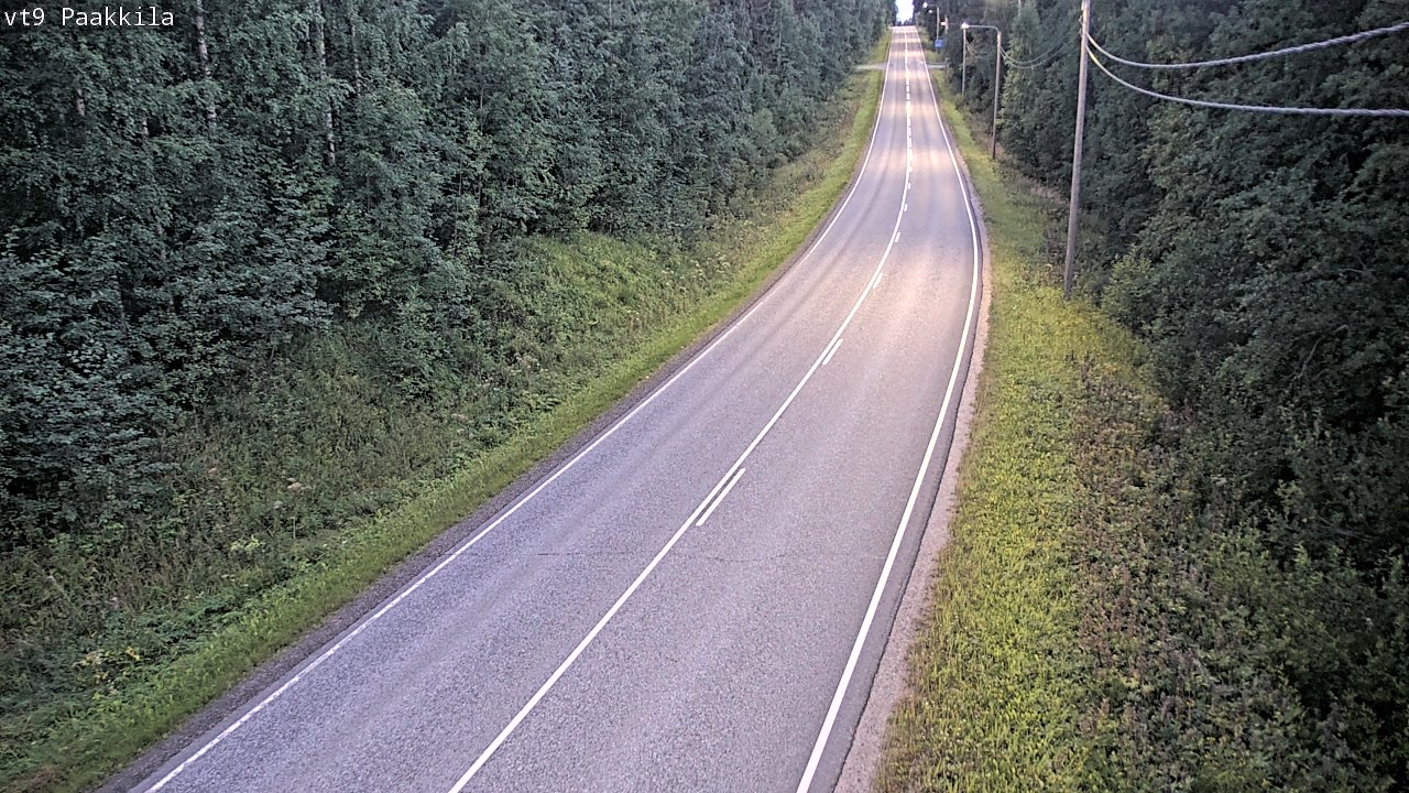Kelikamerat Kuva Tie 9 Tuusniemi, Paakkila, Tuusniemi, Pohjois-Savo