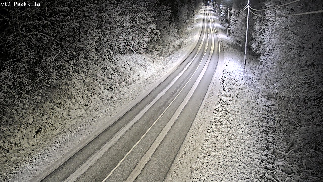 Kelikamerat Kuva Tie 9 Tuusniemi, Paakkila, Tuusniemi, Pohjois-Savo
