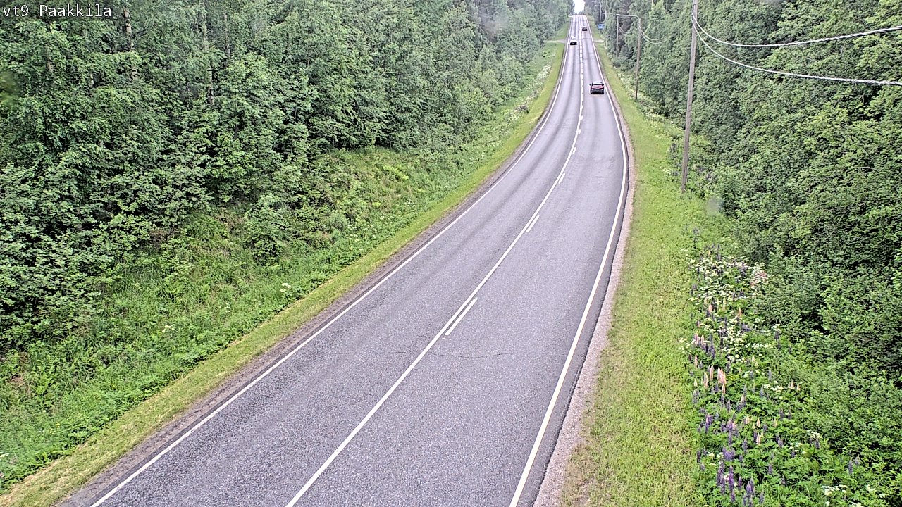 Weather Camera Image Road 9 Tuusniemi, Paakkila, Tuusniemi, Pohjois-Savo