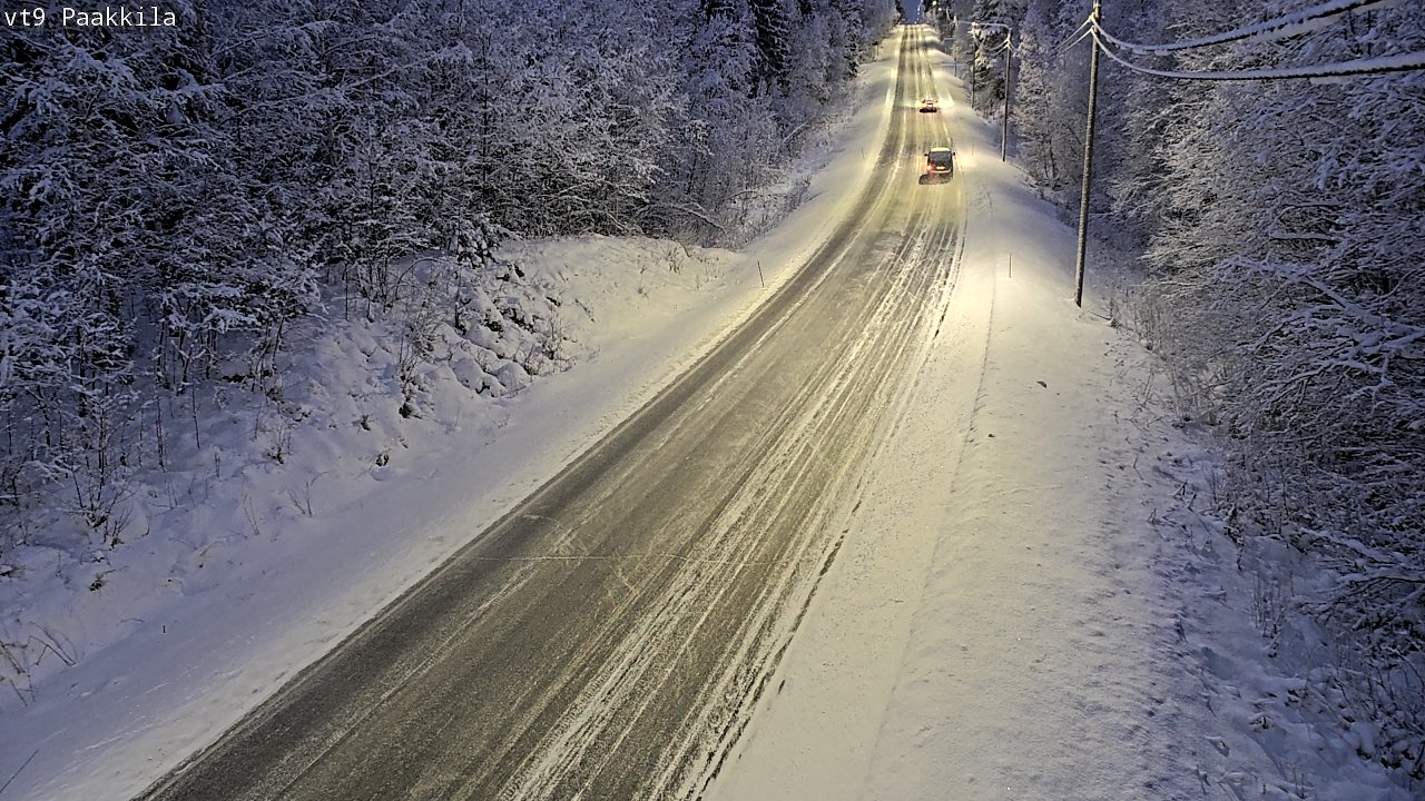 Kelikamerat Kuva Tie 9 Tuusniemi, Paakkila, Tuusniemi, Pohjois-Savo