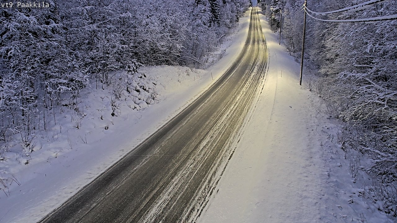 Kelikamerat Kuva Tie 9 Tuusniemi, Paakkila, Tuusniemi, Pohjois-Savo