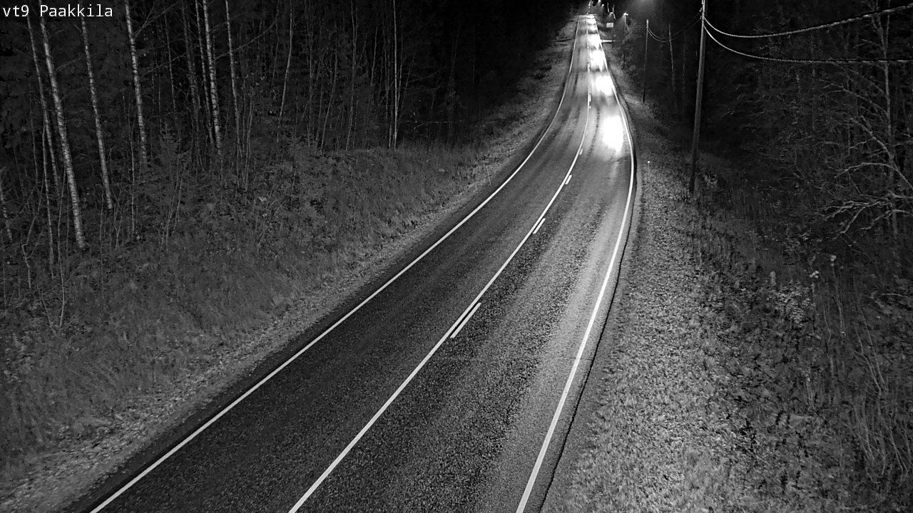 Kelikamerat Kuva Tie 9 Tuusniemi, Paakkila, Tuusniemi, Pohjois-Savo