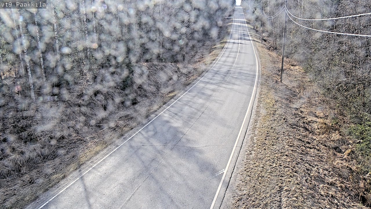 Weather Camera Image Väg 9 Tuusniemi, Paakkila, Tuusniemi, Pohjois-Savo