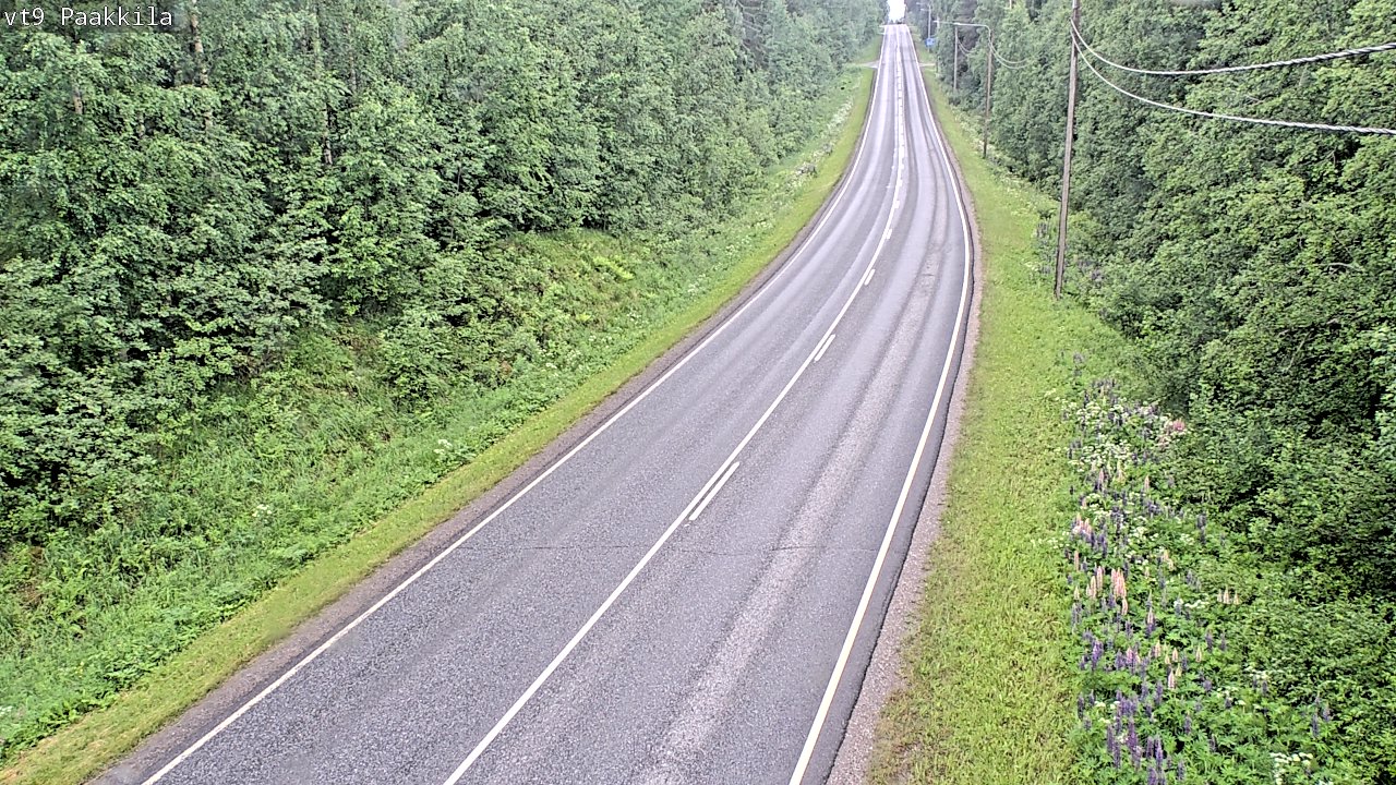 Weather Camera Image Väg 9 Tuusniemi, Paakkila, Tuusniemi, Pohjois-Savo