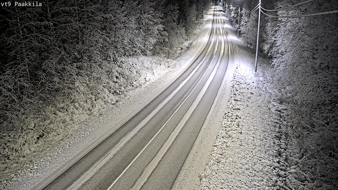 Kelikamerat Kuva Tie 9 Tuusniemi, Paakkila, Tuusniemi, Pohjois-Savo