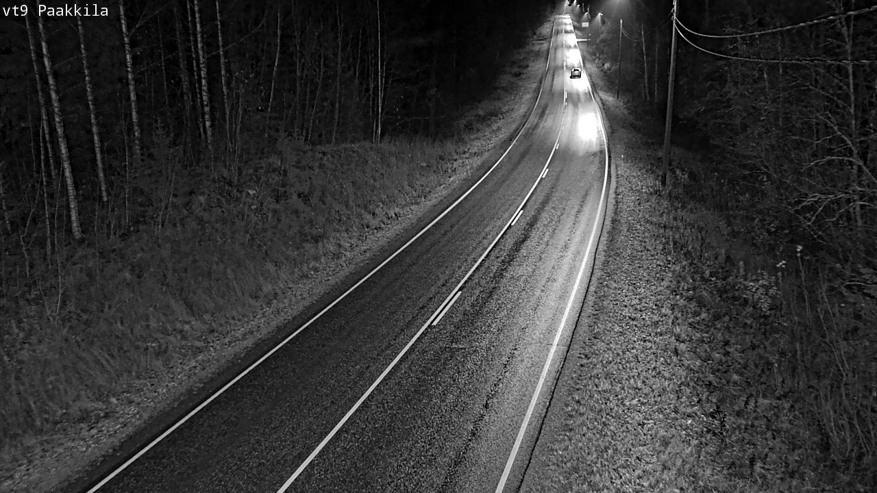 Kelikamerat Kuva Tie 9 Tuusniemi, Paakkila, Tuusniemi, Pohjois-Savo