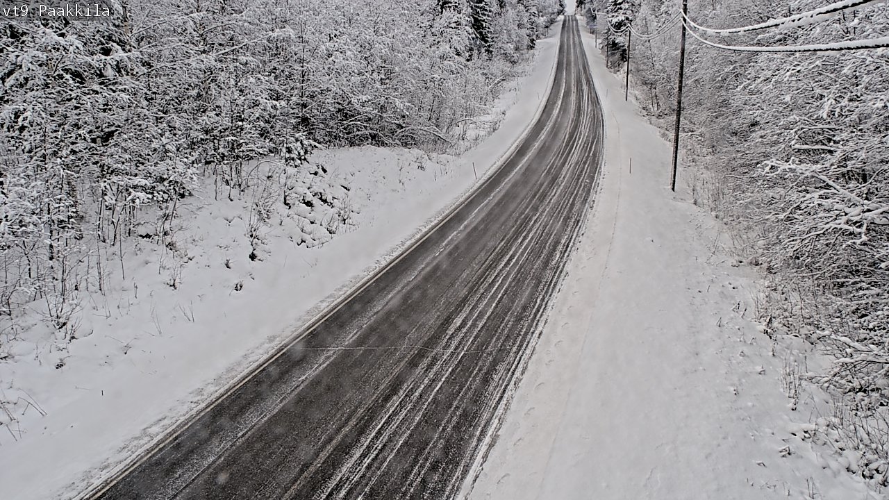 Weather Camera Image Road 9 Tuusniemi, Paakkila, Tuusniemi, Pohjois-Savo