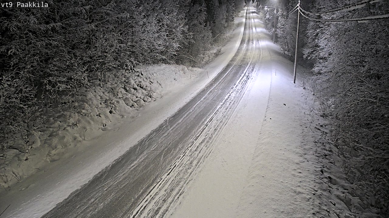 Kelikamerat Kuva Tie 9 Tuusniemi, Paakkila, Tuusniemi, Pohjois-Savo