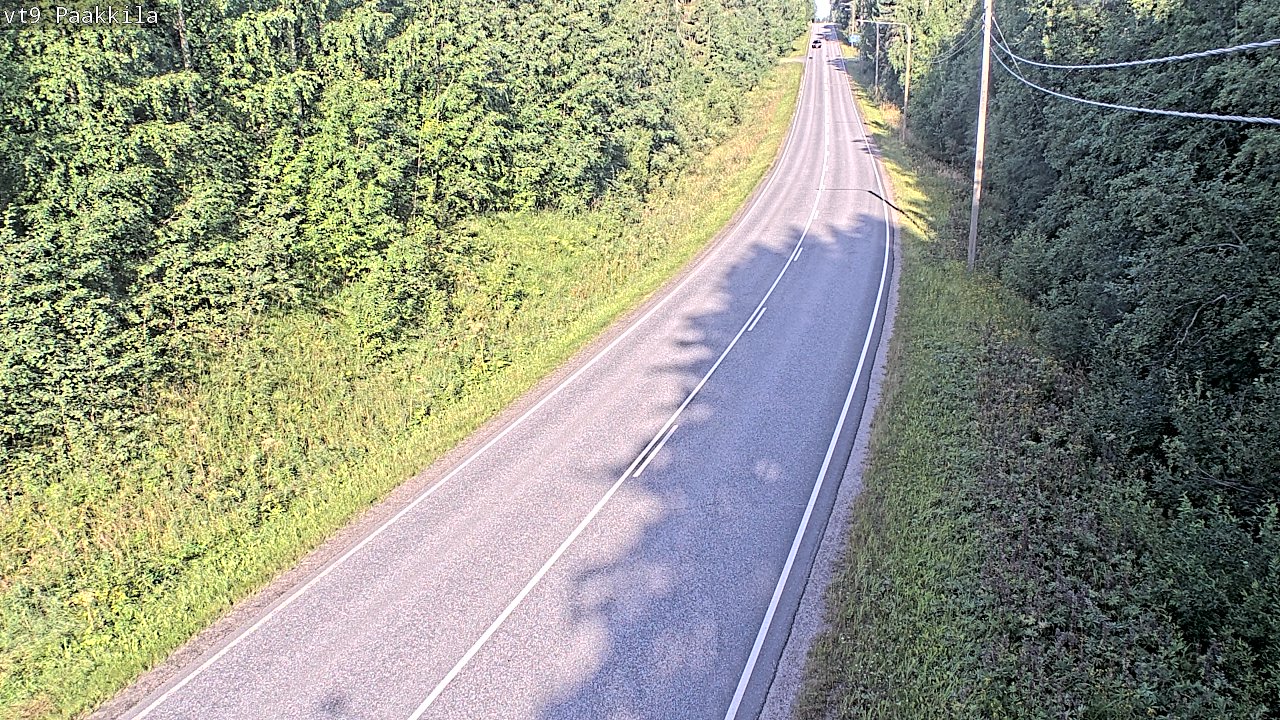 Weather Camera Image Road 9 Tuusniemi, Paakkila, Tuusniemi, Pohjois-Savo