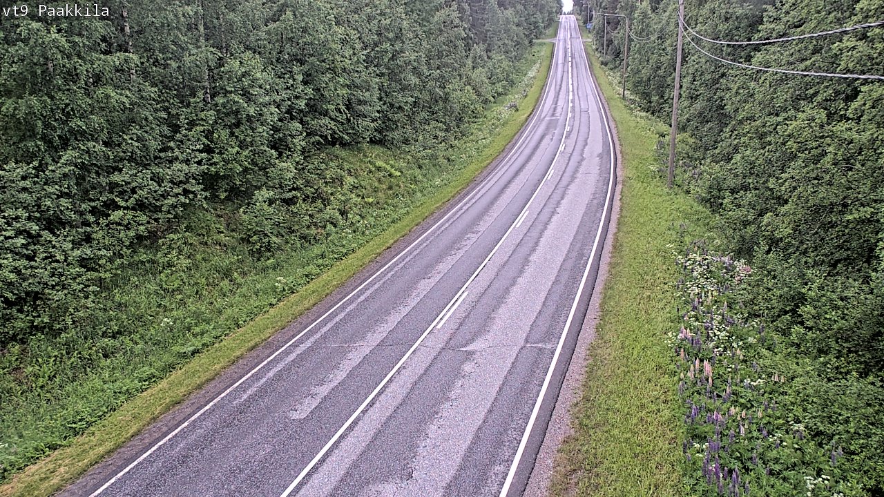Weather Camera Image Road 9 Tuusniemi, Paakkila, Tuusniemi, Pohjois-Savo