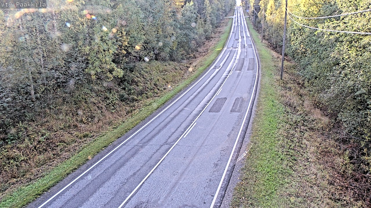 Kelikamerat Kuva Tie 9 Tuusniemi, Paakkila, Tuusniemi, Pohjois-Savo