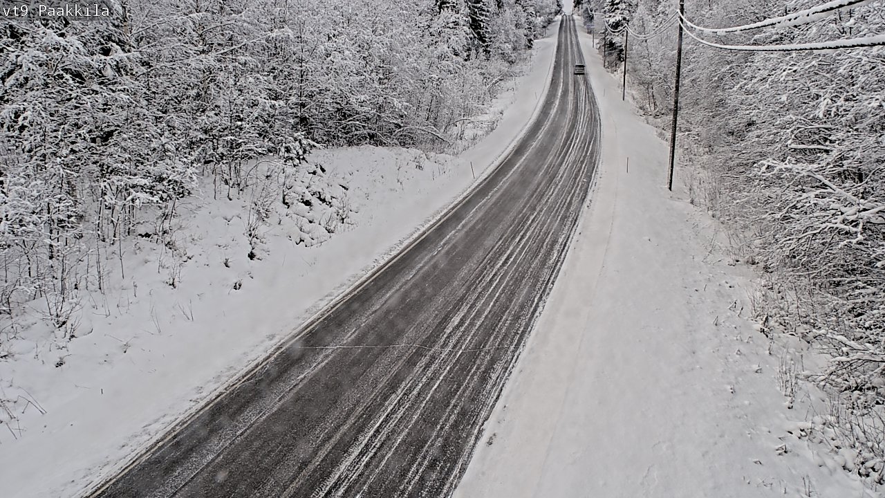 Weather Camera Image Road 9 Tuusniemi, Paakkila, Tuusniemi, Pohjois-Savo