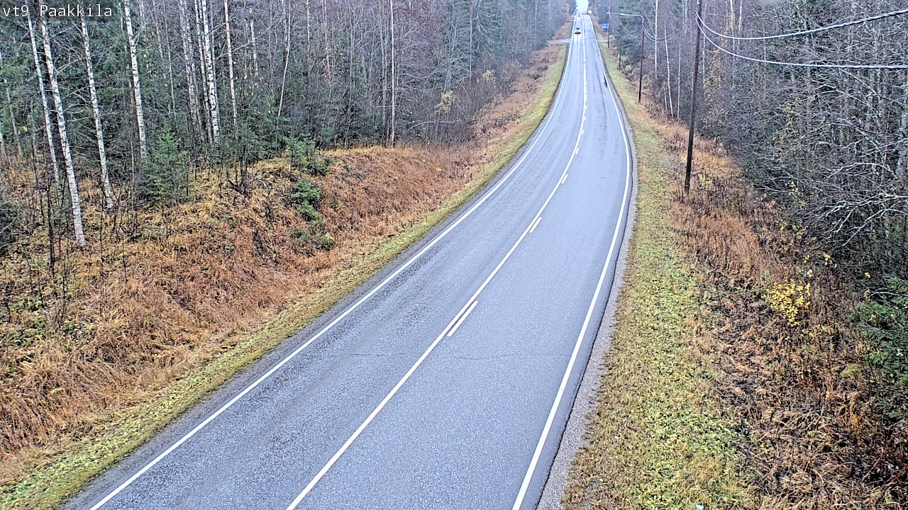 Kelikamerat Kuva Tie 9 Tuusniemi, Paakkila, Tuusniemi, Pohjois-Savo