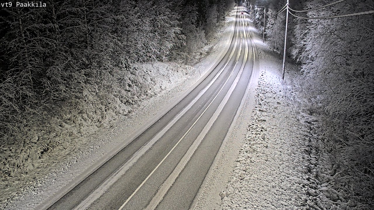 Kelikamerat Kuva Tie 9 Tuusniemi, Paakkila, Tuusniemi, Pohjois-Savo