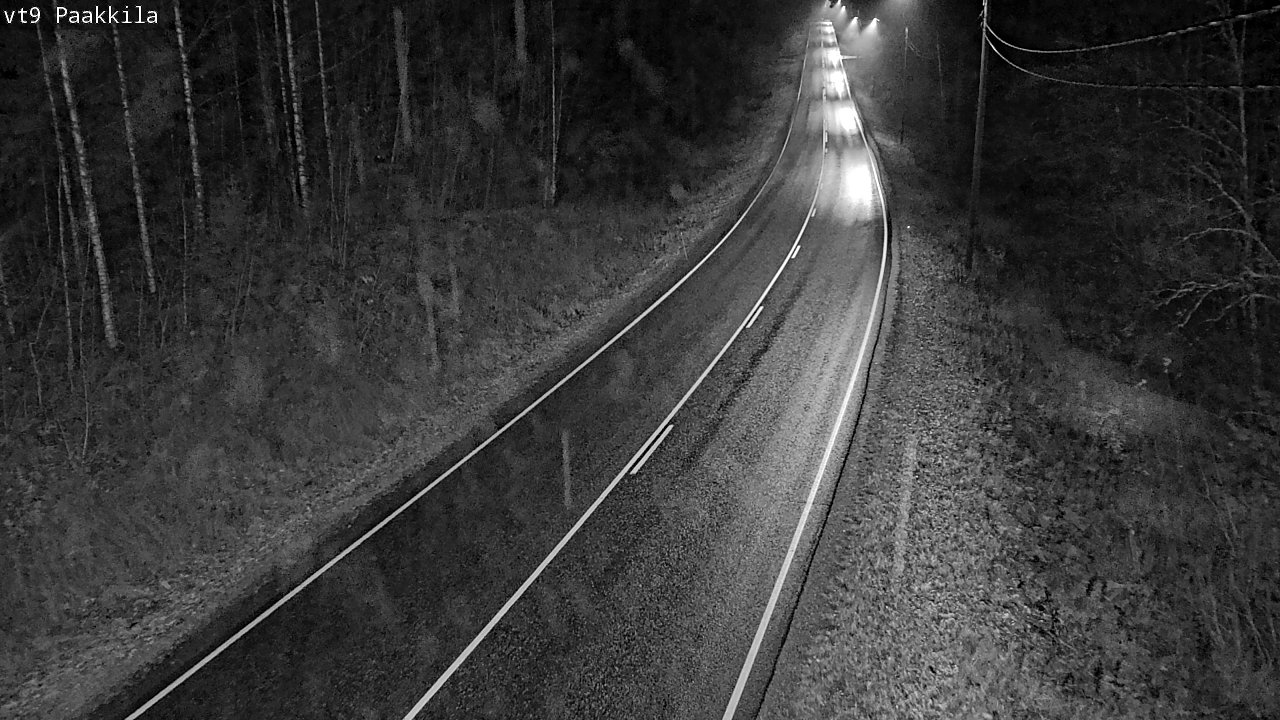 Kelikamerat Kuva Tie 9 Tuusniemi, Paakkila, Tuusniemi, Pohjois-Savo