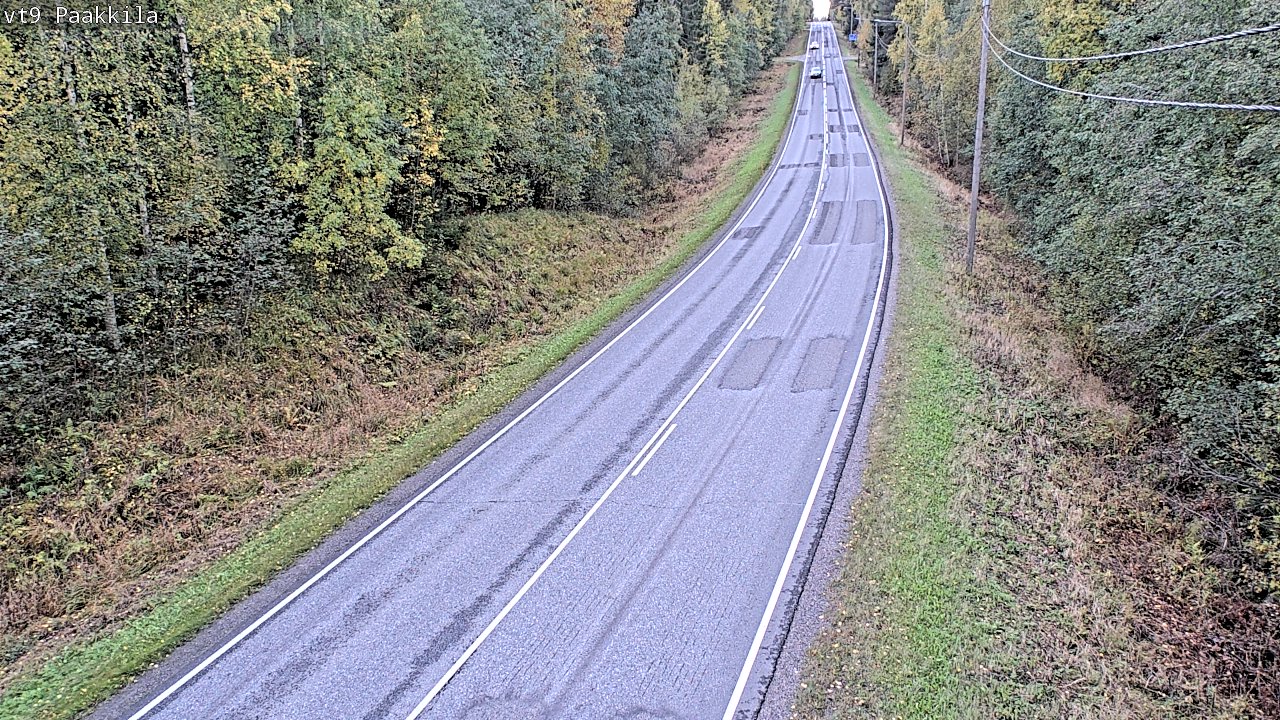 Kelikamerat Kuva Tie 9 Tuusniemi, Paakkila, Tuusniemi, Pohjois-Savo
