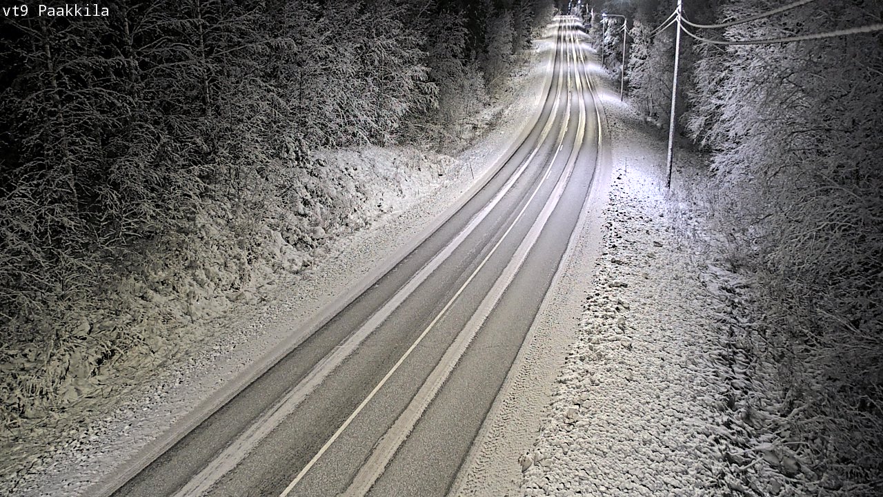 Kelikamerat Kuva Tie 9 Tuusniemi, Paakkila, Tuusniemi, Pohjois-Savo