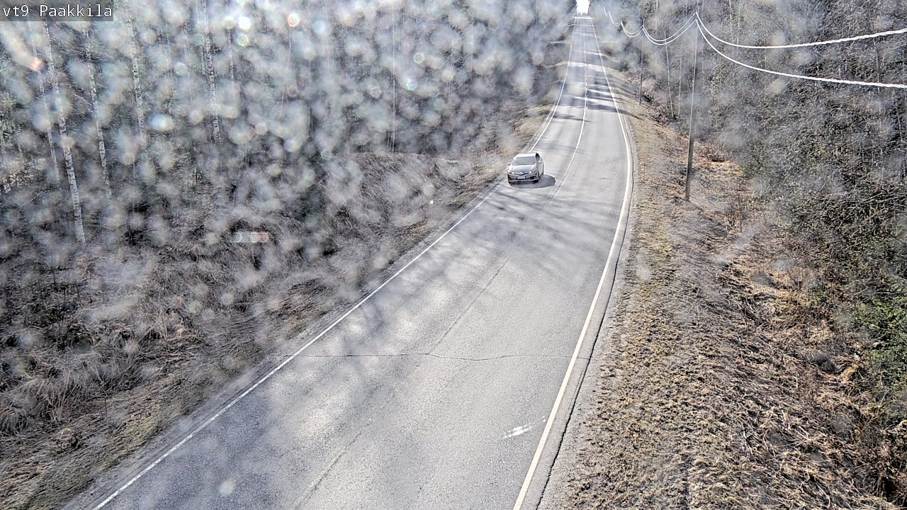 Weather Camera Image Väg 9 Tuusniemi, Paakkila, Tuusniemi, Pohjois-Savo